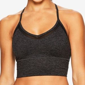 🌿GAIAM Grey Mesh Sports Bra🌿